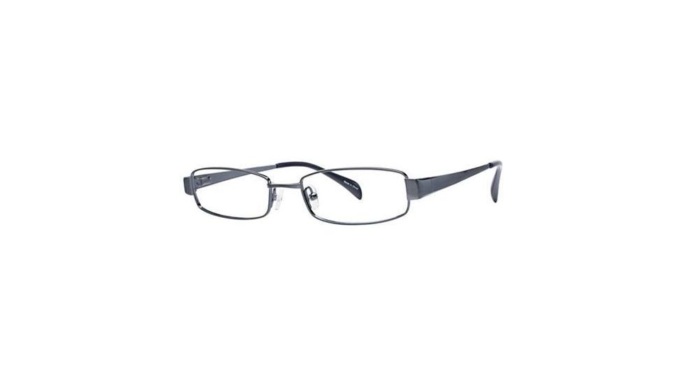 Visions 156 Bifocal Prescription Eyeglasses - Frame Steel Blue, Size 51/17mm VIVISION15601