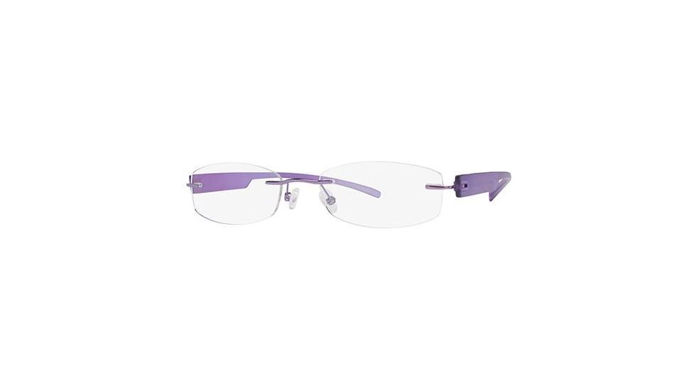 Visions 167 Eyeglass Frames - Frame Purple, Size 52/18mm VIVISION16702