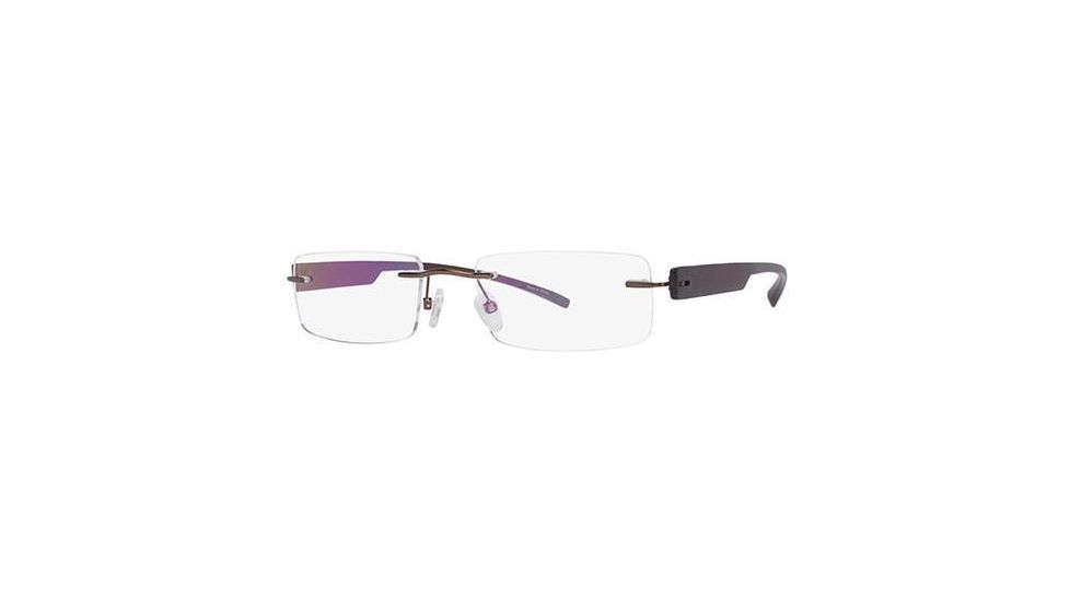 Visions 168 Eyeglass Frames - Frame Brown, Size 52/18mm VIVISION16802