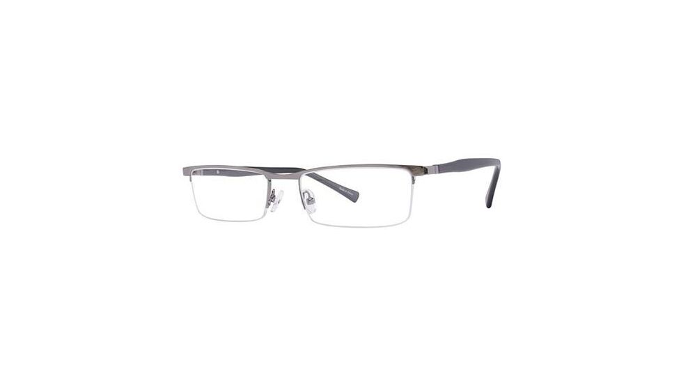Visions 169 Eyeglass Frames - Frame Gunmetal/Black, Size 53/18mm VIVISION16901
