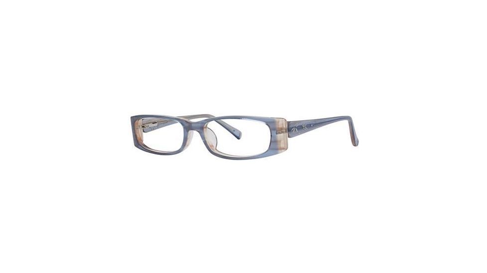 Visions 172 Eyeglass Frames - Frame Blue/Silver, Size 50/16mm VIVISION17203