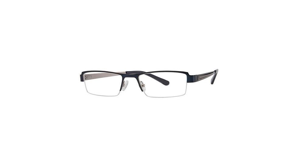 Visions 178 Eyeglass Frames - Frame Blue/Silver, Size 50/18mm VIVISION17802