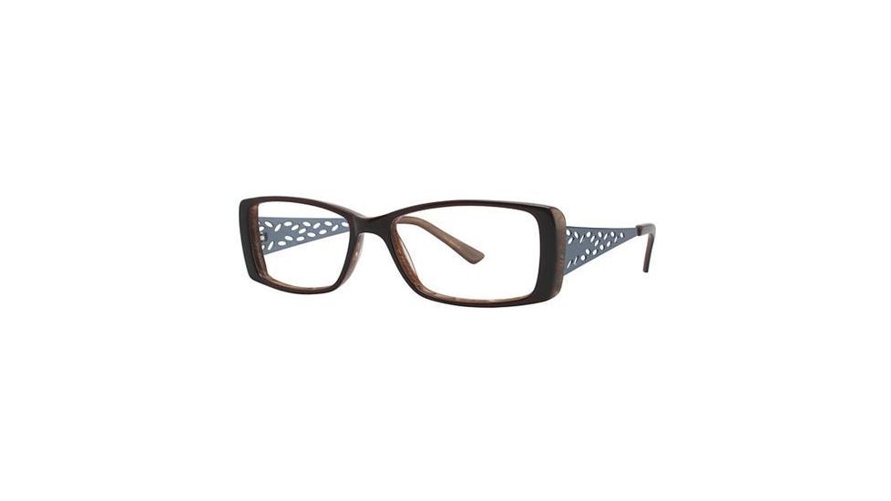 Visions 188 Eyeglass Frames - Frame Brown/Light Blue VIVISION18802