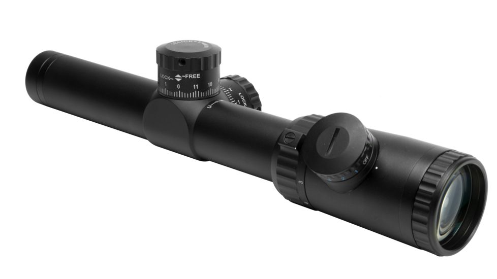Vism 1.1-4X24 Evolution Series Scope Rifle Scope - P4 Sniper Glass Etched Reticle VEVOFP11424G