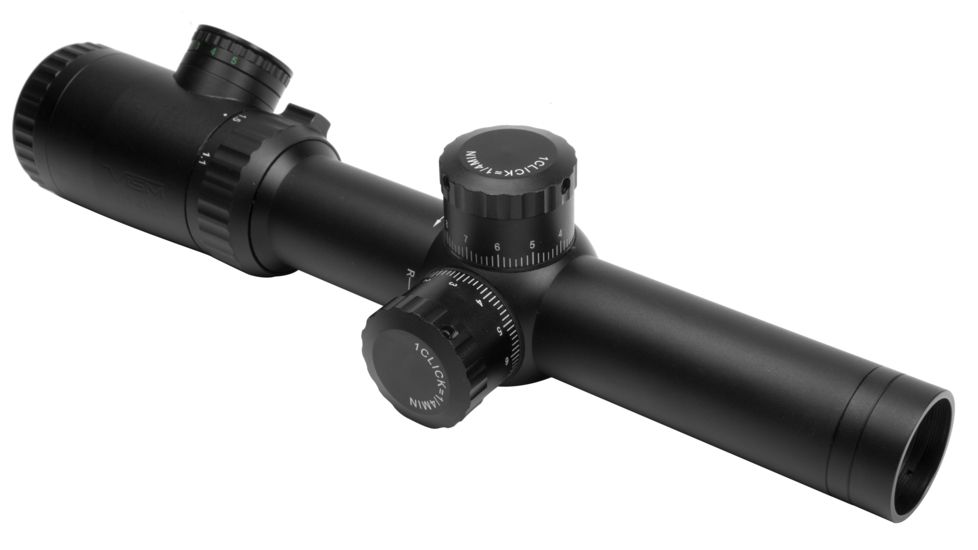 Vism 1.1-4X24 Evolution Series Scope Rifle Scope - P4 Sniper Glass Etched Reticle VEVOFP11424G