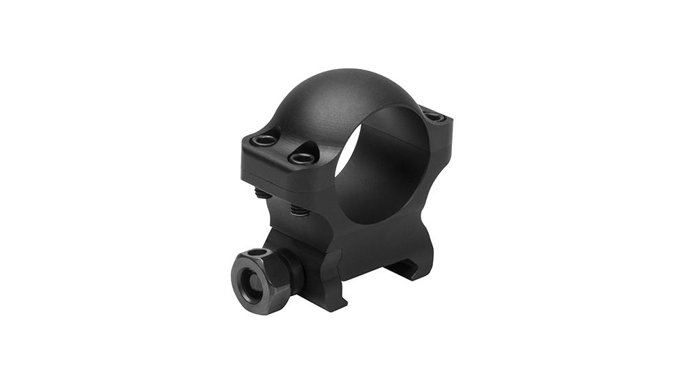 VISM 1In Hunter Rifle Scope Rings/0.9In Height, Black VR1H09