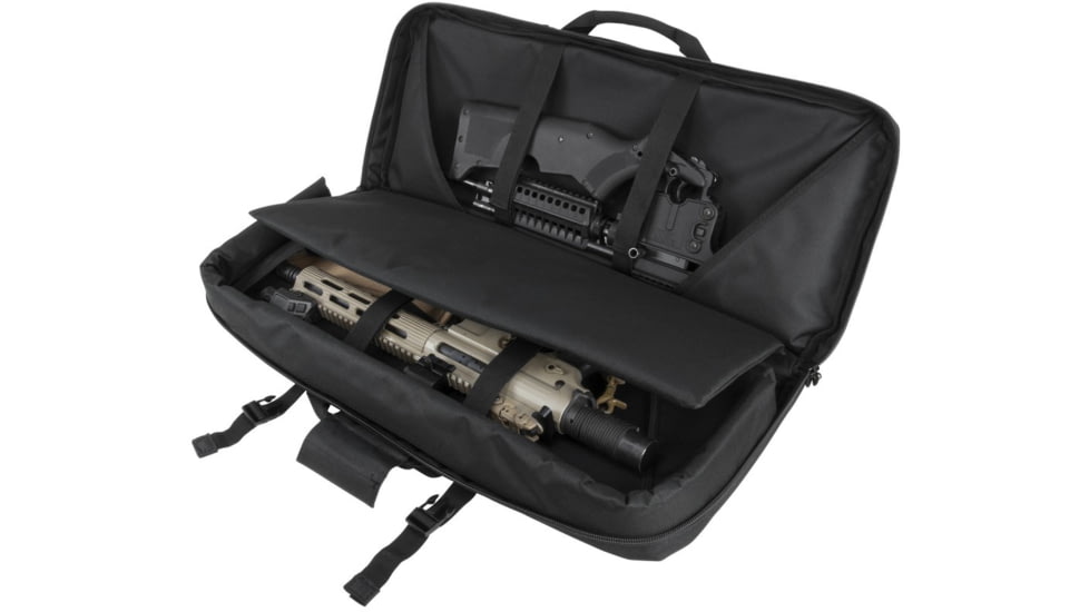 VISM 28in Deluxe SubGun/AR/AK Pistol Case, Black, CVCPD2962B-28