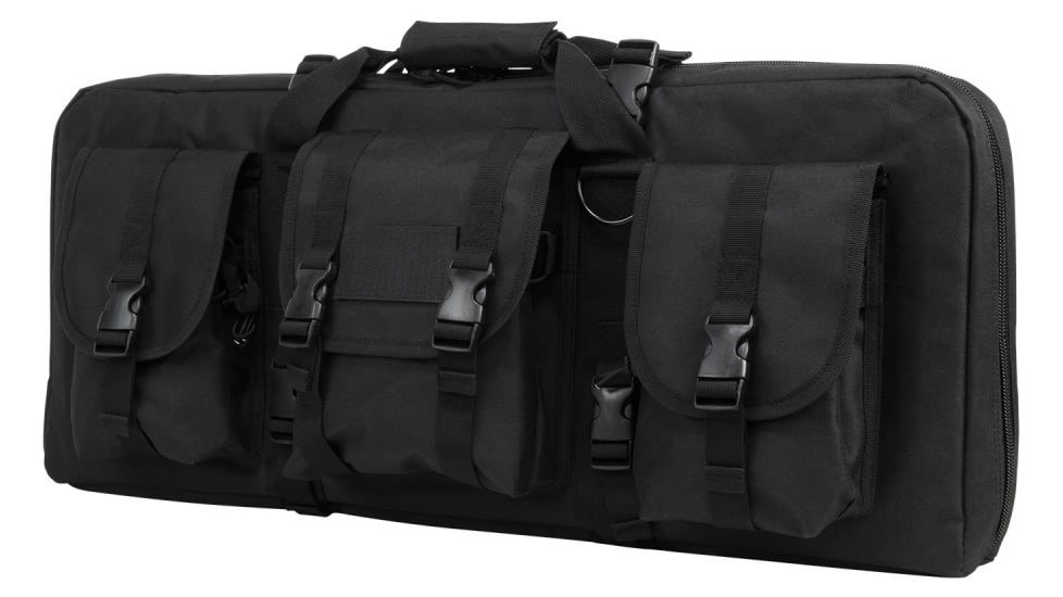 VISM 28in Deluxe SubGun/AR/AK Pistol Case, Black, CVCPD2962B-28