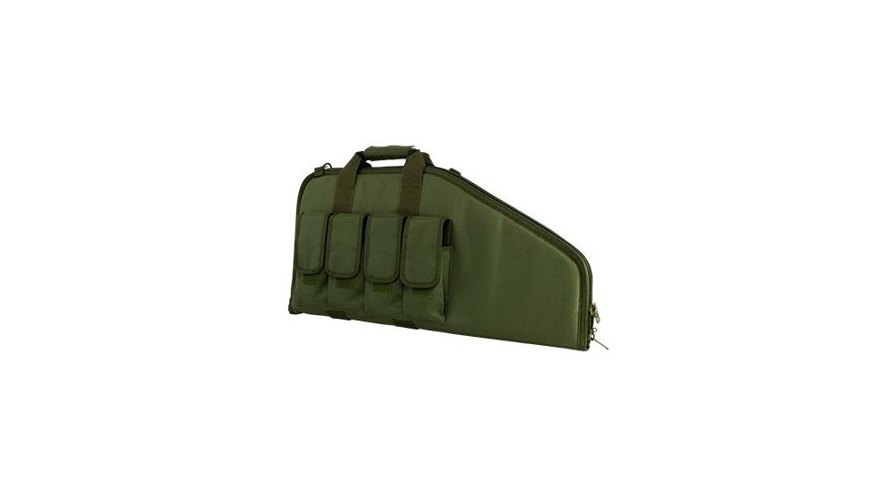 VISM 28in. Tactical Subgun, AR &amp; AK Pistol Case, Green CVCP2961G-28