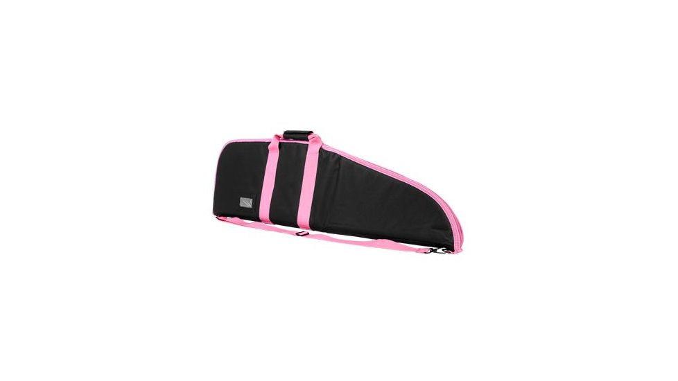 Vism 2907 Series Rifle Case 36in L X 13in H, Black w/Pink Trim CVPK2907-36