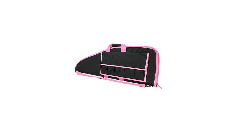 Vism 2907 Series Rifle Case 36in L X 13in H, Black w/Pink Trim CVPK2907-36