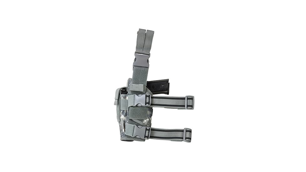VISM 2955 Tactical Drop Leg Adjustable Holster, Digital Camo CVDLHOL2955D