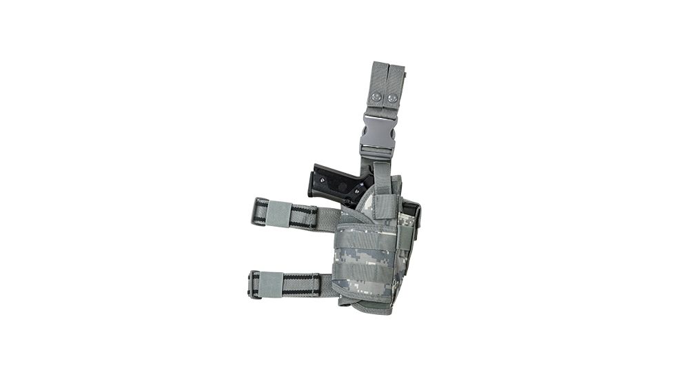 VISM 2955 Tactical Drop Leg Adjustable Holster, Digital Camo CVDLHOL2955D