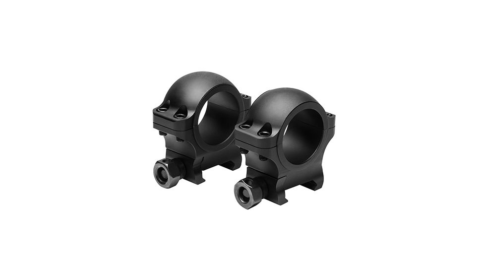 VISM 30mm Hunter Rifle Scope Rings/0.9In Height, Black VR30H09