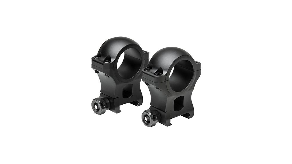 VISM 30mm Hunter Rifle Scope Rings/1.3In Height, Black VR30H13
