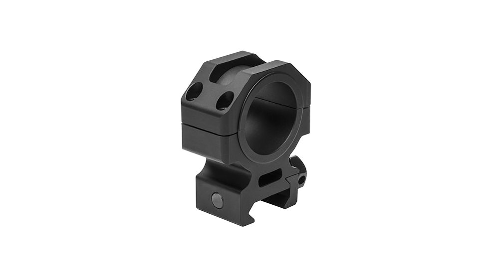 VISM 30mm Tactical Rings/1.1In Height, Black VR30T11