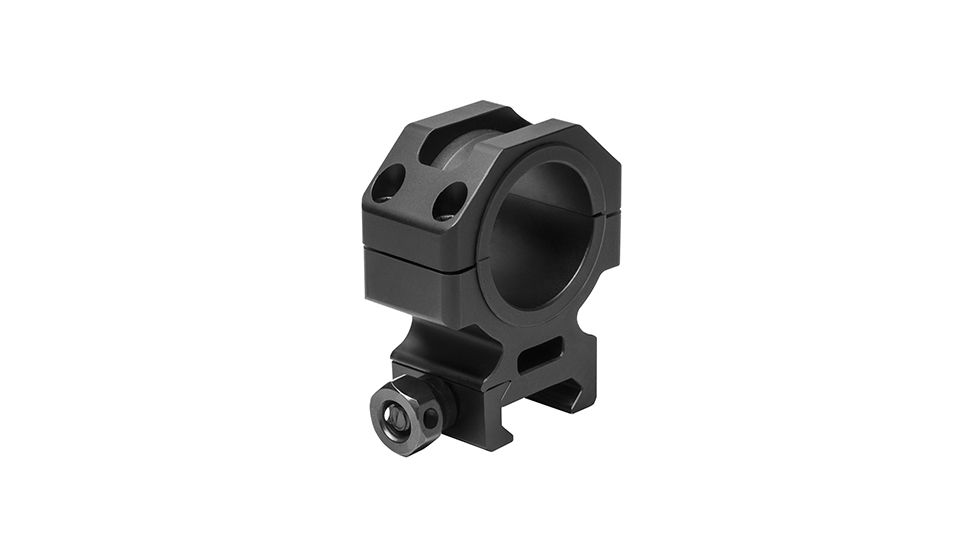 VISM 30mm Tactical Rings/1.1In Height, Black VR30T11