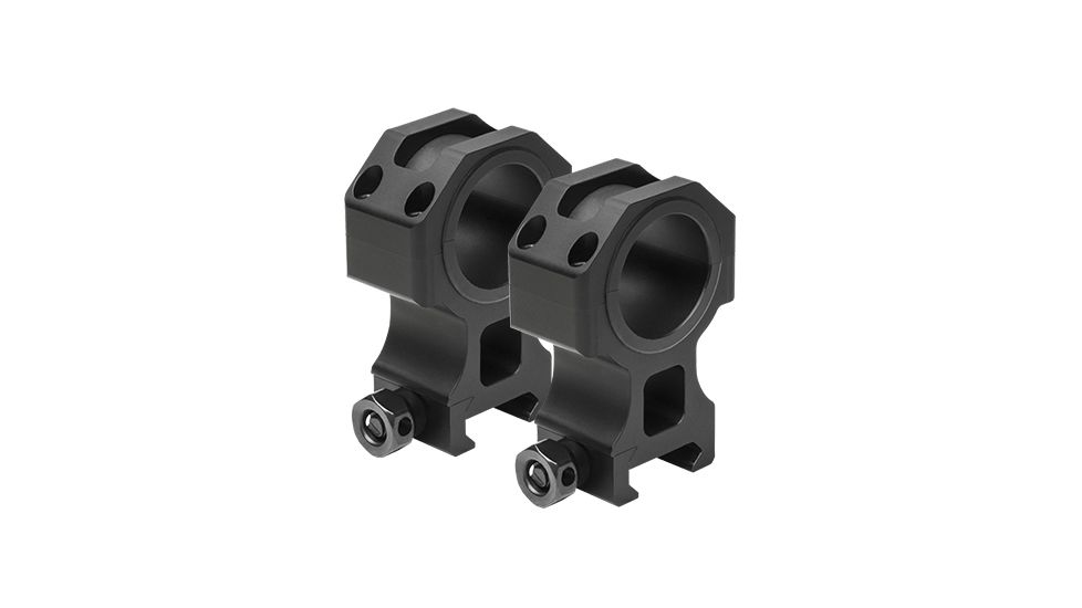VISM 30mm Tactical Rings/1.5In Height, Black VR30T15