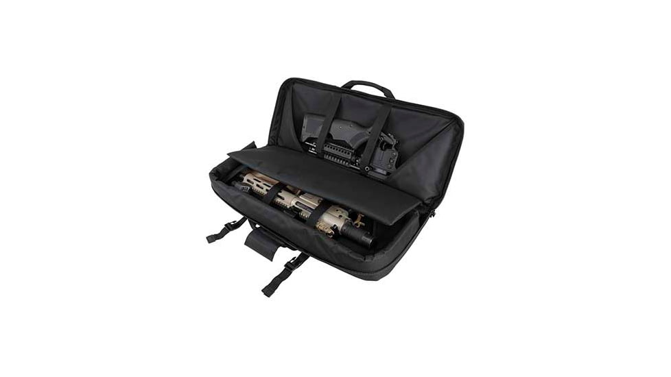 VISM 32in Deluxe SubGun AR &amp; AK Pistol Case, Black, CVCPD2962B-32