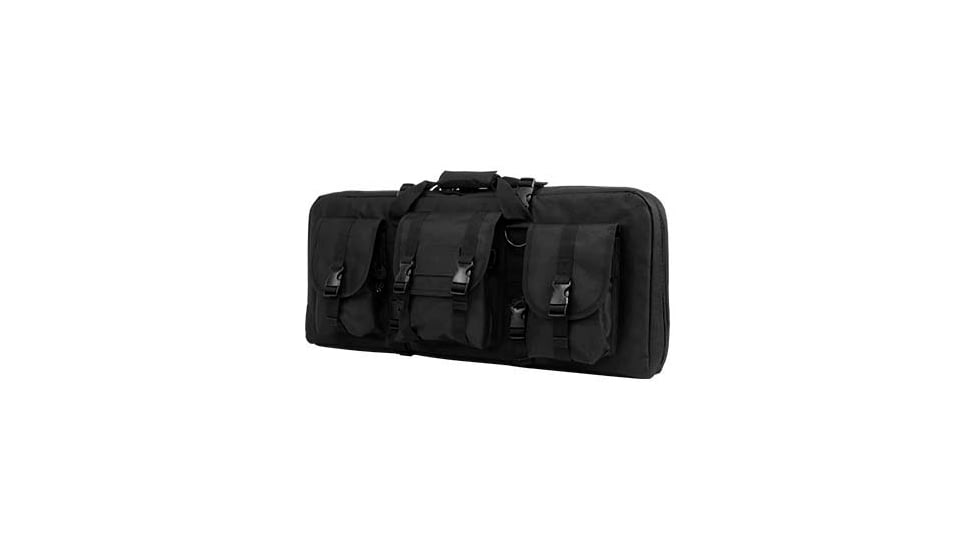 VISM 32in Deluxe SubGun AR &amp; AK Pistol Case, Black, CVCPD2962B-32