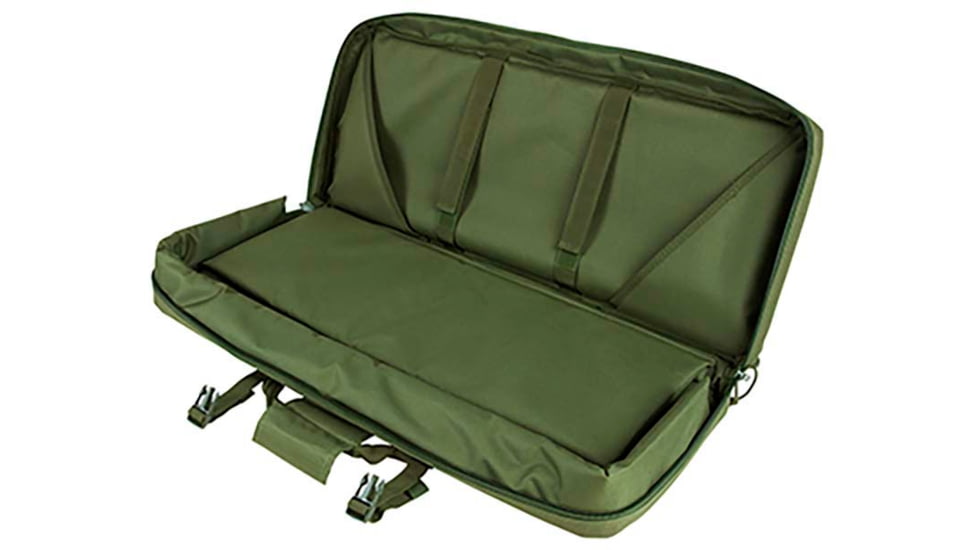 VISM 32in Deluxe SubGun AR &amp; AK Pistol Case, Green, CVCPD2962G-32