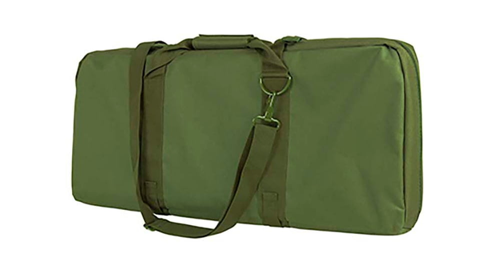 VISM 32in Deluxe SubGun AR &amp; AK Pistol Case, Green, CVCPD2962G-32