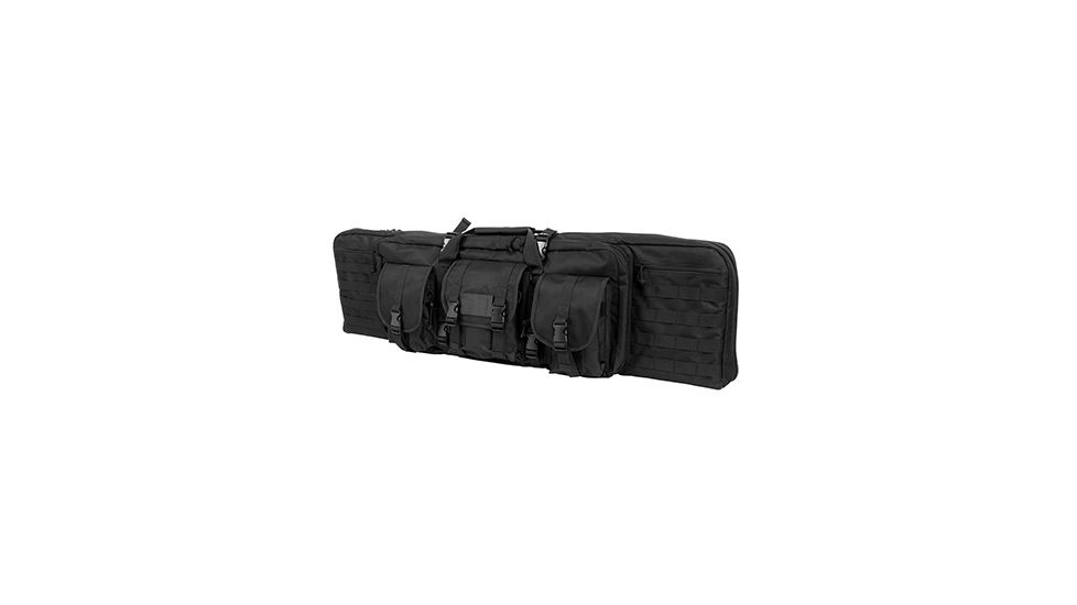 VISM 36in Double Carbine Gun Case, Black CVDC2946B-36