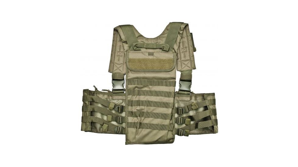 VISM AR Chest Rig w/Quick Detach Buckles - Green CVARCR2922G