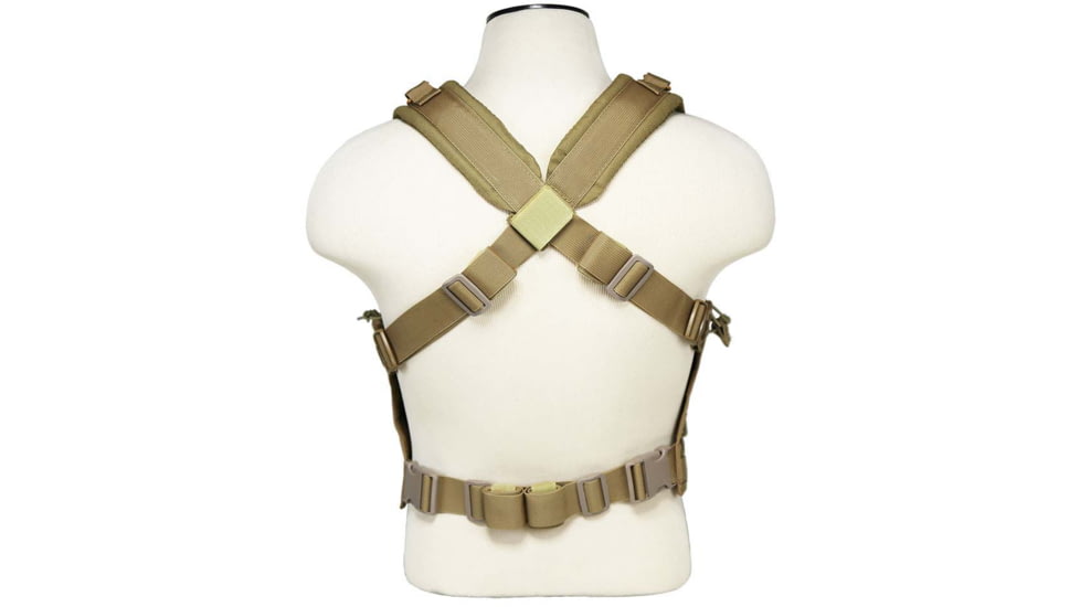 VISM AR &amp; Pistol Mags Chest Rig, Tan, CVARPCR3031T