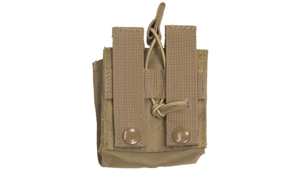VISM AR10/ M1A/ FAL Single Mag Pouch, Tan, CV3081MP3041T