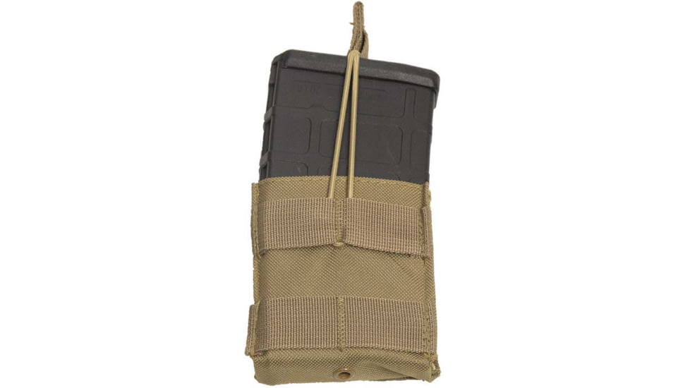 VISM AR10/ M1A/ FAL Single Mag Pouch, Tan, CV3081MP3041T