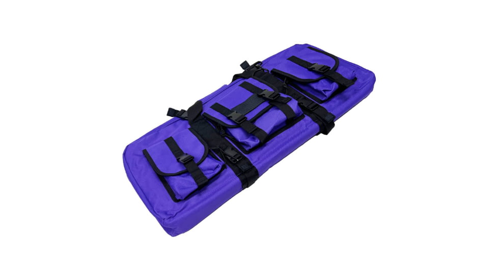 VISM AR15/AK Deluxe Carbine Pistol Case, Purple, CVCPD2962PR-28