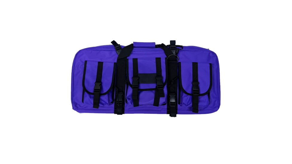 VISM AR15/AK Deluxe Carbine Pistol Case, Purple, CVCPD2962PR-28