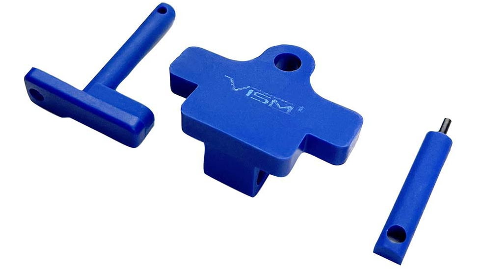 VISM Front Receiver Pin Tools, AR15, Blue Polymer, Steel, VTARFRP
