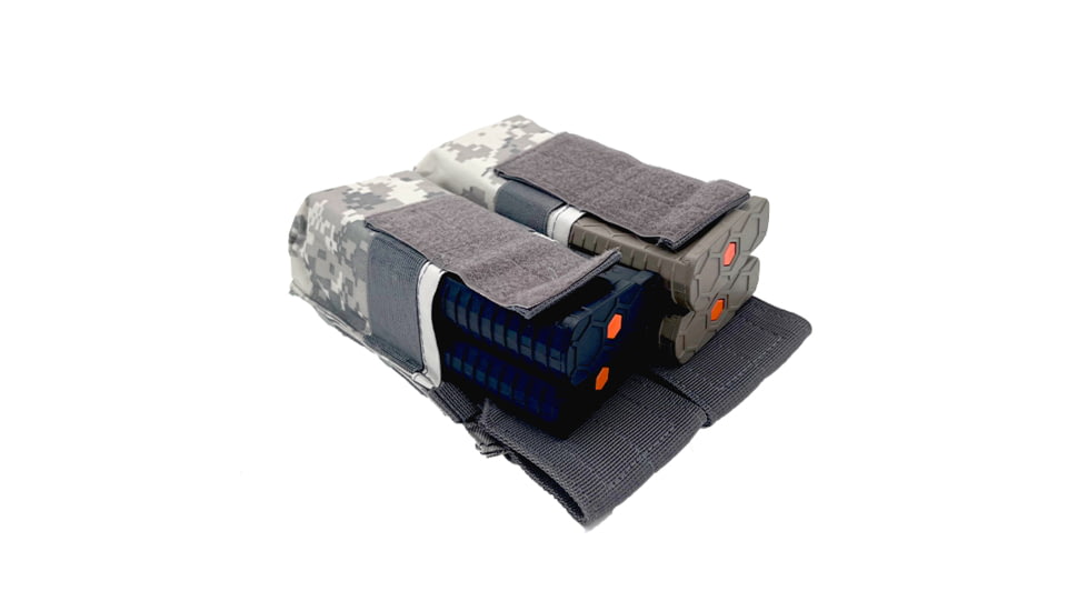 VISM AR15/M4/AK Quad Magazine Pouch, Digital Camo, CV5564MP2976D