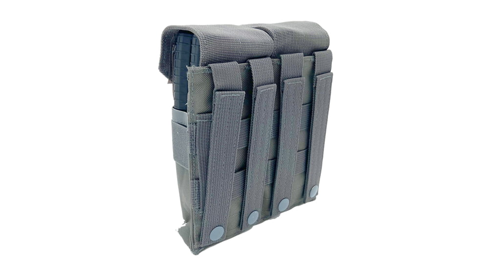 VISM AR15/M4/AK Quad Magazine Pouch, Urban Gray, CV5564MP2976U