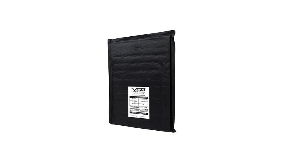 Vism Ballistic Soft Panel-Rectangle Cut 11in X14in, Black BSF1114