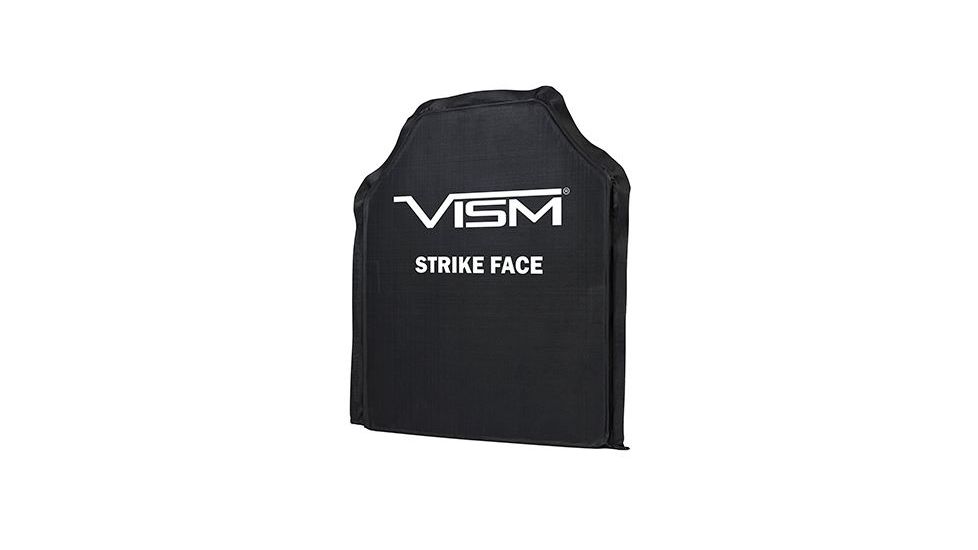Vism Ballistic Soft Panel -Shooters Cut 10in X12in, Black BSC1012