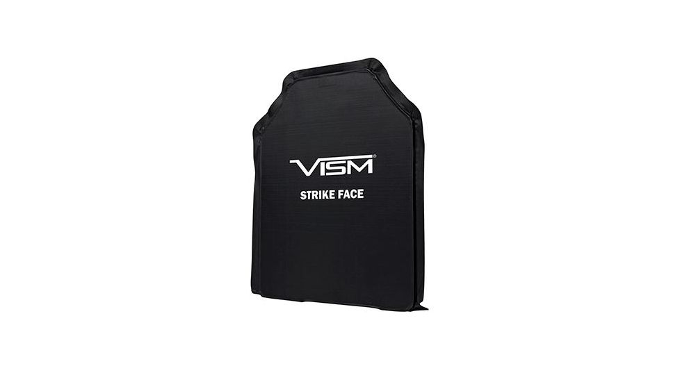 Vism Ballistic Soft Panel -Shooters Cut 11in X14in, Black BSC1114