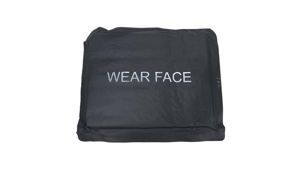 VISM Black Outer Carrier Vest w/Four Level IIIA Ballistic panels, Small, Black, BSO3AVBS