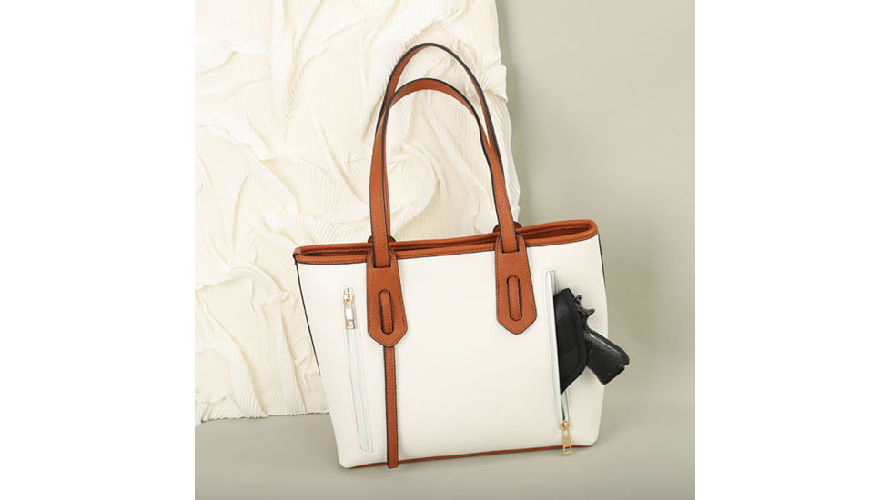 VISM BW0826 PU Leather Purse, Beige, BW0826BG