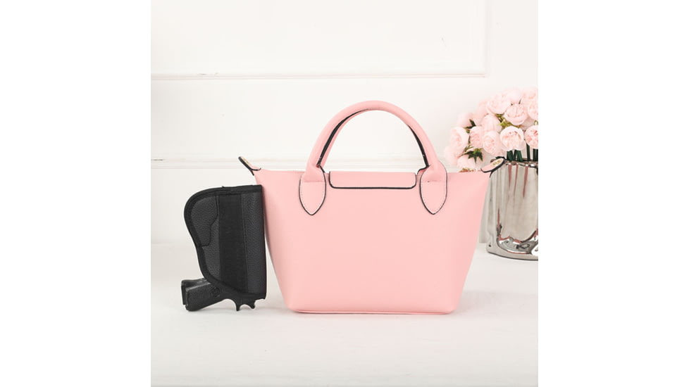 VISM BW0827 PU Leather Purse, Pink, BW0827PK