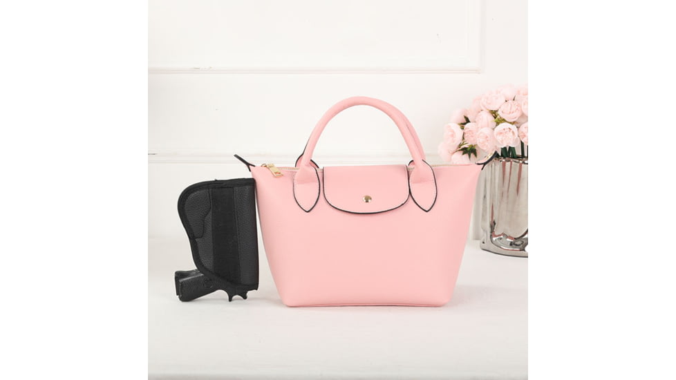 VISM BW0827 PU Leather Purse, Pink, BW0827PK