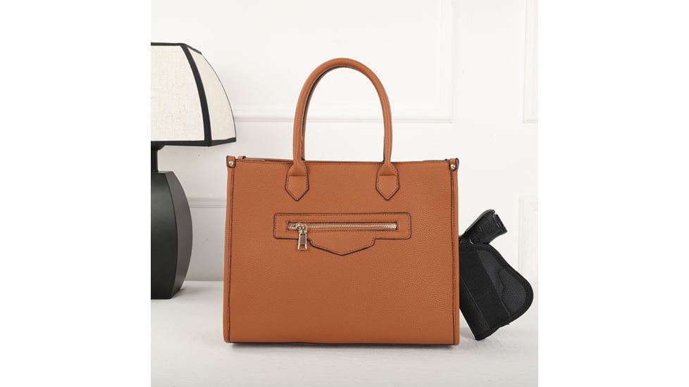 VISM BW1218 PU Leather Purse, Brown, BW1218BR