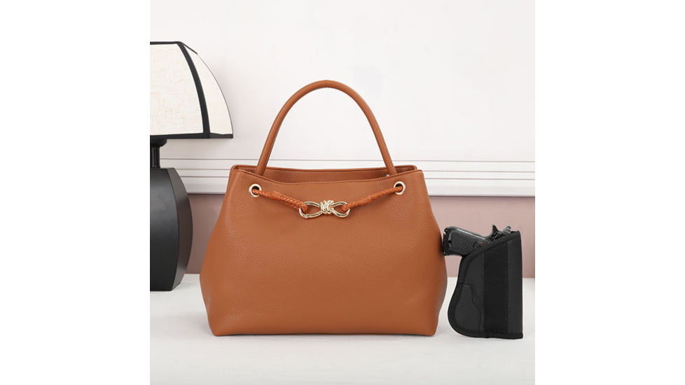 VISM BW855 PU Leather Purse, Brown, BW855BR