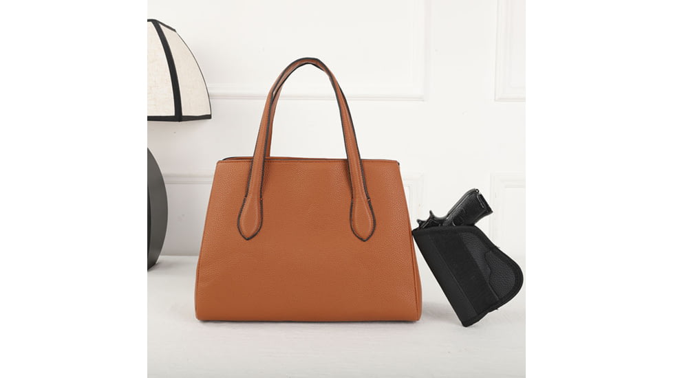 VISM BW8803 PU Leather Purse, Brown, BW8803BR