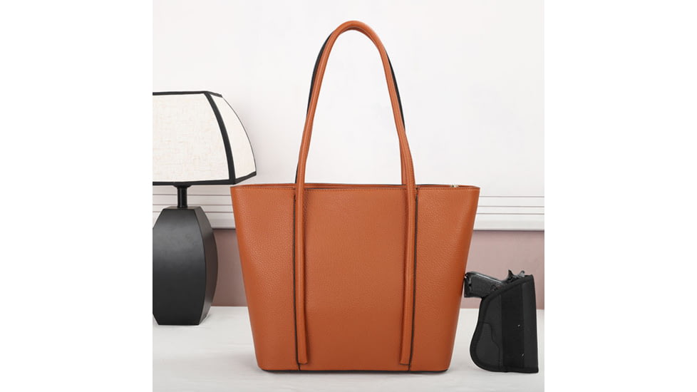 VISM BW8808 PU Leather Purse, Brown, BW8808BR