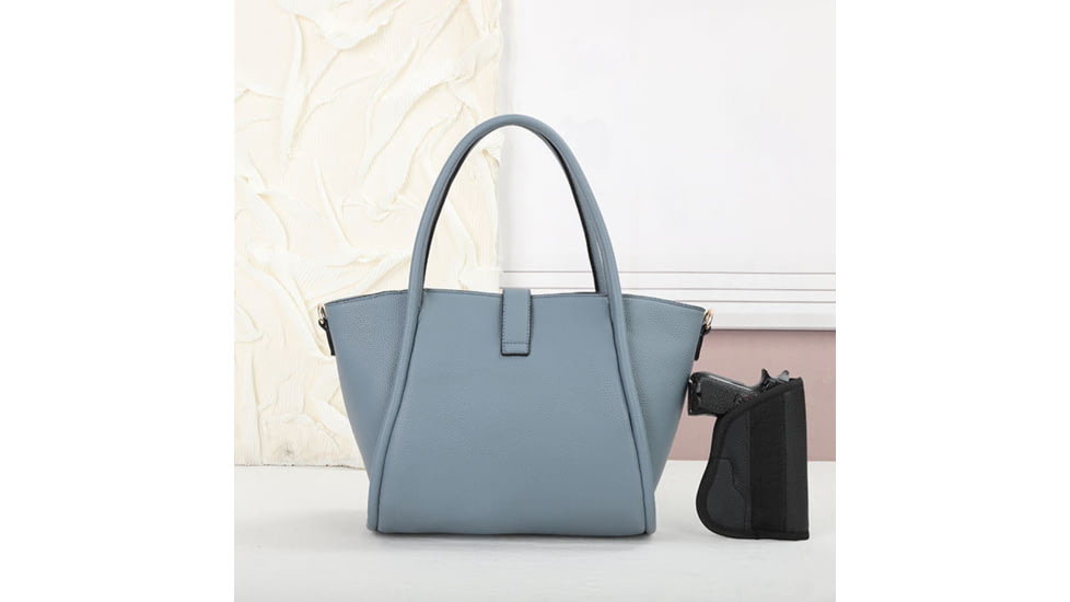 VISM BW8868 PU Leather Purse, Blue, BW8868BL