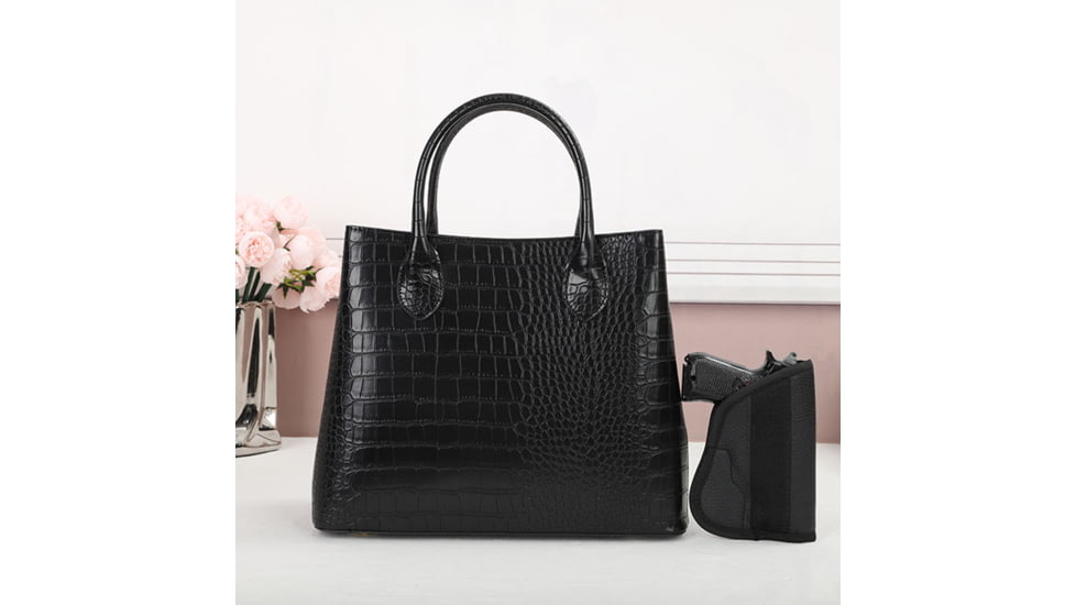 VISM BW8903 PU Leather Purse, Black, BW8903B