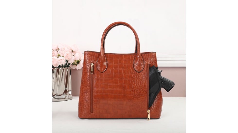 VISM BW8903 PU Leather Purse, Brown, BW8903BR